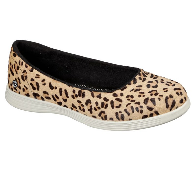 Skechers Dam Leopard Platta Skor - On The Go Dreamy - Leo - Sverige (MBJTR-8794)